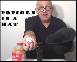 Popcorn Hat ad